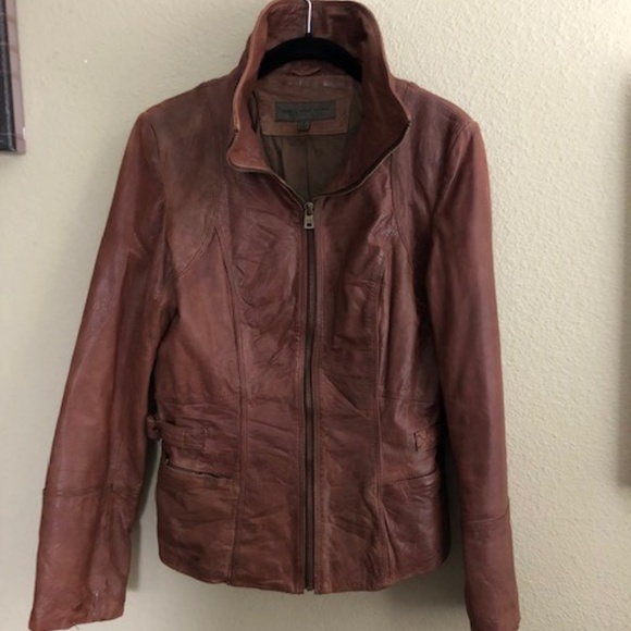 MARC New York Leather Jacket - Size S - Picture 2 of 7
